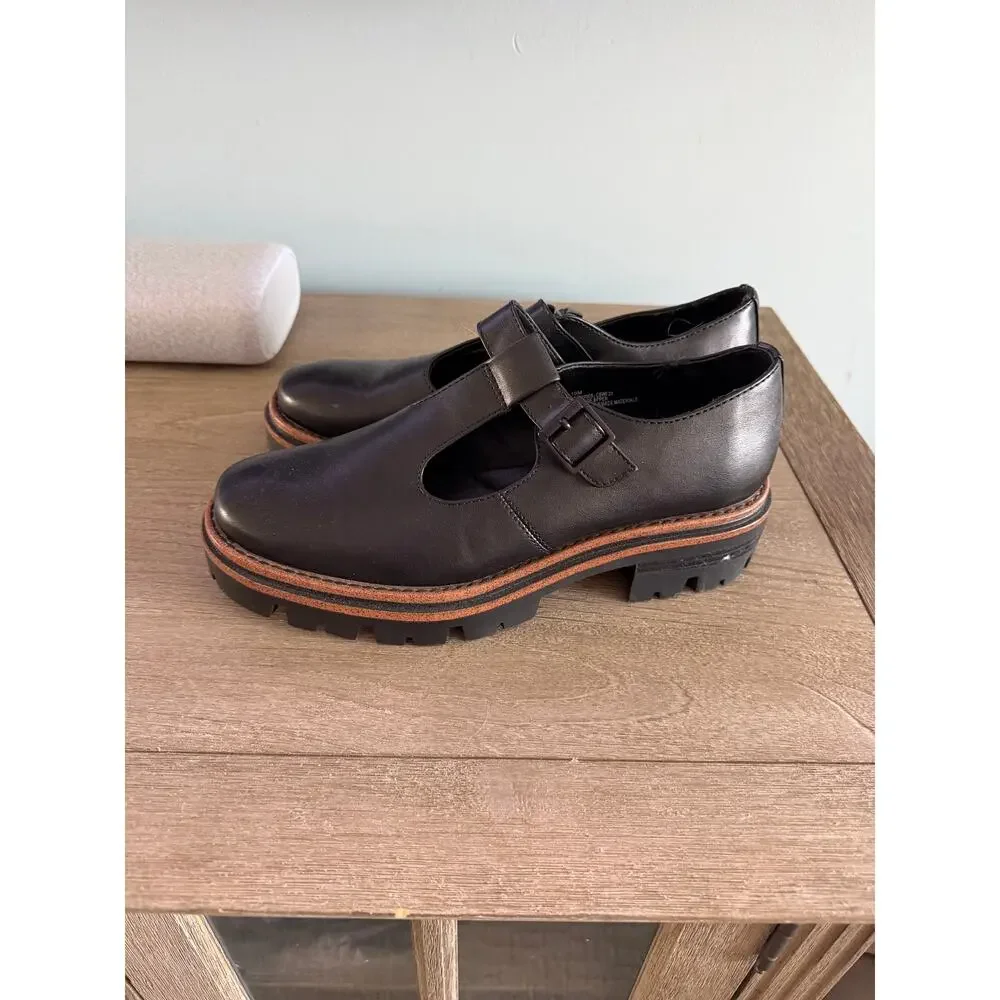 Korks 10 Vega Mary Jane Buckle Platform Shoe